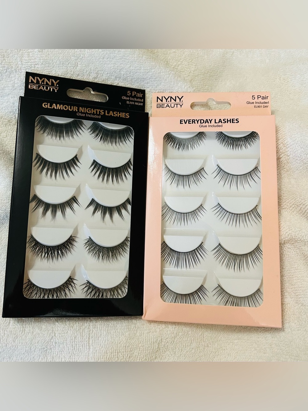 Glamour Nights & Everyday Lashes Set - Black